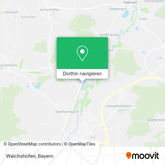 Walchshofen Karte