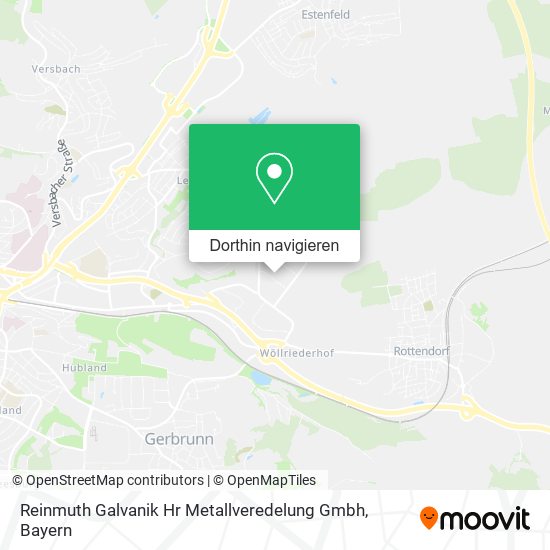 Reinmuth Galvanik Hr Metallveredelung Gmbh Karte