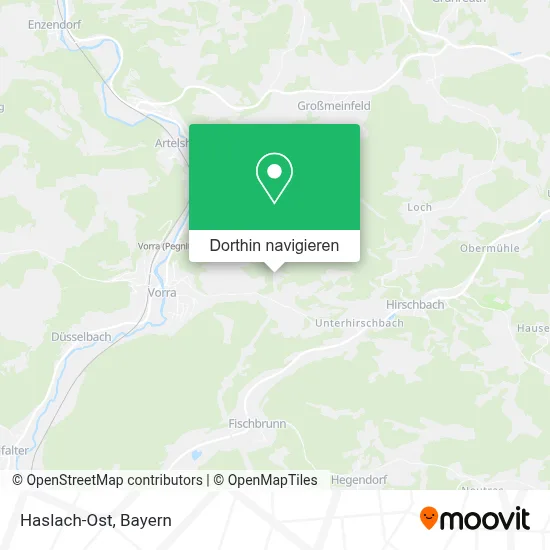 Haslach-Ost Karte