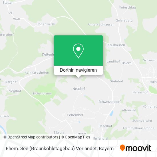 Ehem. See (Braunkohletagebau) Verlandet Karte