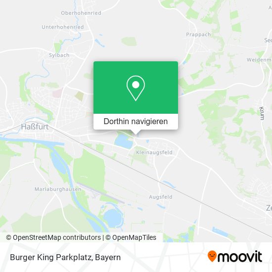 Burger King Parkplatz Karte