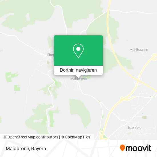 Maidbronn Karte
