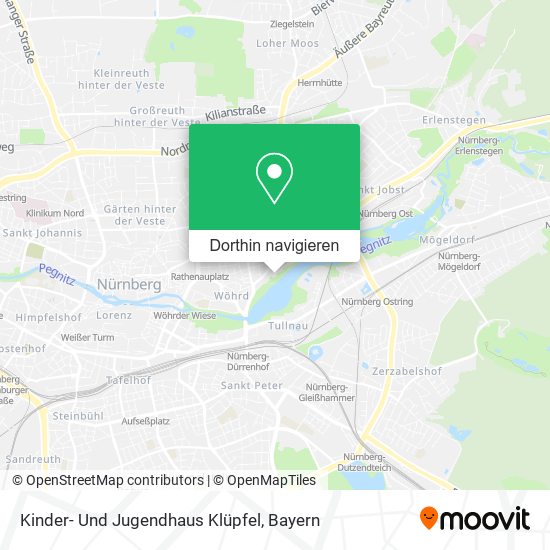 Kinder- Und Jugendhaus Klüpfel Karte