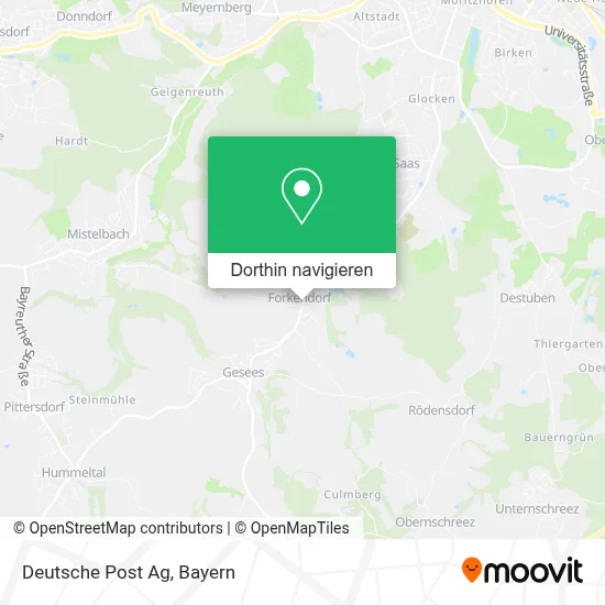 Deutsche Post Ag Karte