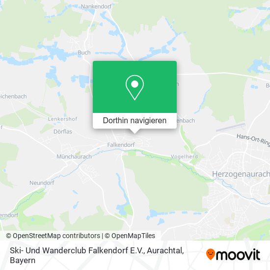 Ski- Und Wanderclub Falkendorf E.V., Aurachtal Karte