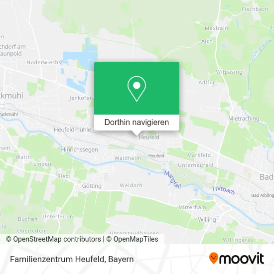 Familienzentrum Heufeld Karte