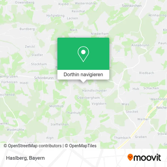 Haslberg Karte