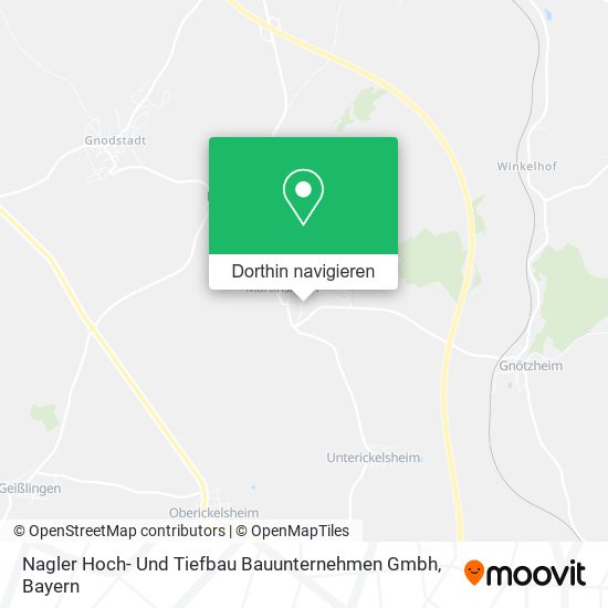 Nagler Hoch- Und Tiefbau Bauunternehmen Gmbh Karte