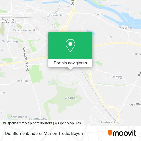 Die Blumenbinderei Marion Trede Karte