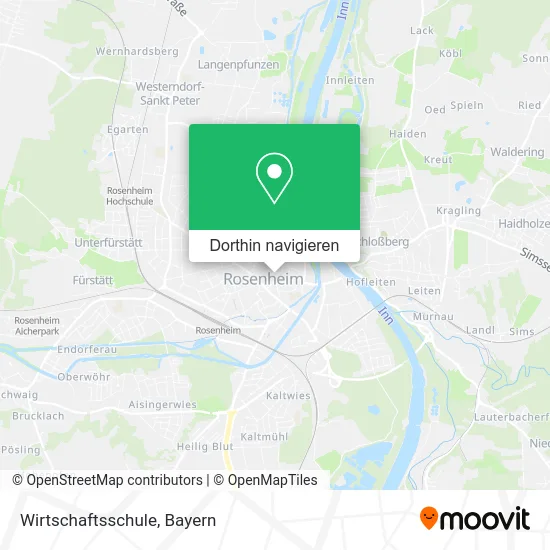 Wirtschaftsschule Karte