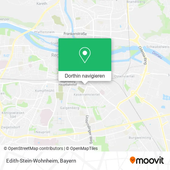 Edith-Stein-Wohnheim Karte