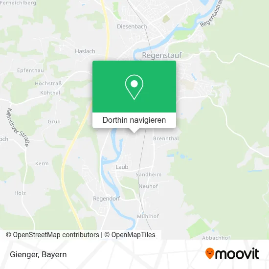 Gienger Karte