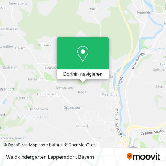 Waldkindergarten Lappersdorf Karte