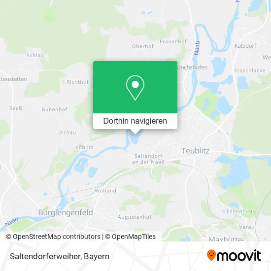 Saltendorferweiher Karte