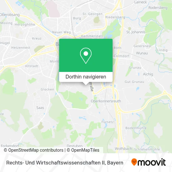 Rechts- Und Wirtschaftswissenschaften II Karte