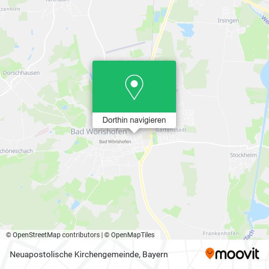 Neuapostolische Kirchengemeinde Karte