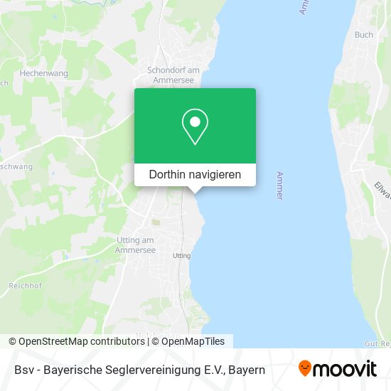 Bsv - Bayerische Seglervereinigung E.V. Karte