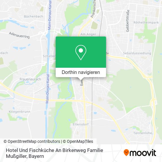 Hotel Und Fischküche An Birkenweg Familie Mußgiller Karte