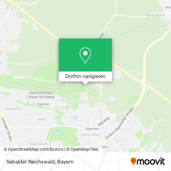 Sebalder Reichswald Karte