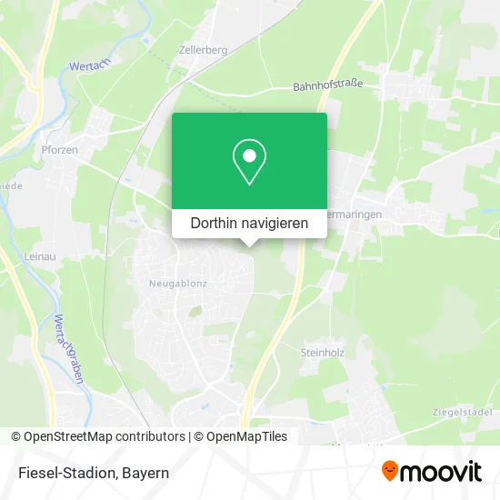 Fiesel-Stadion Karte