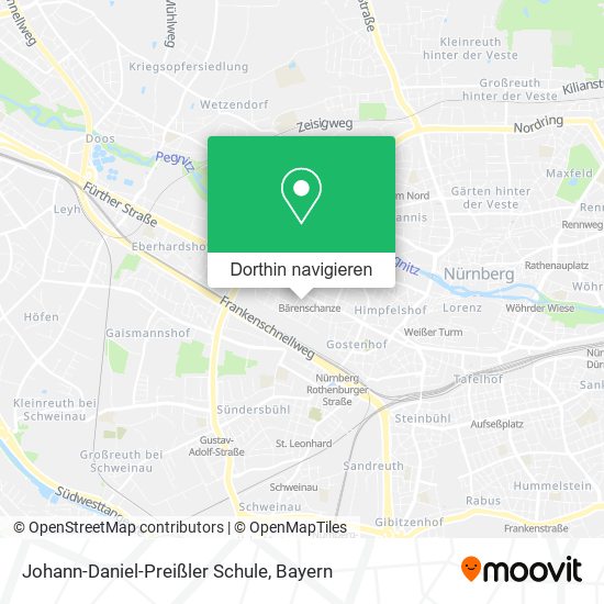 Johann-Daniel-Preißler Schule Karte