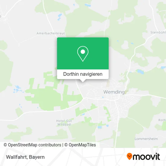 Wallfahrt Karte