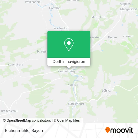 Eichenmühle Karte
