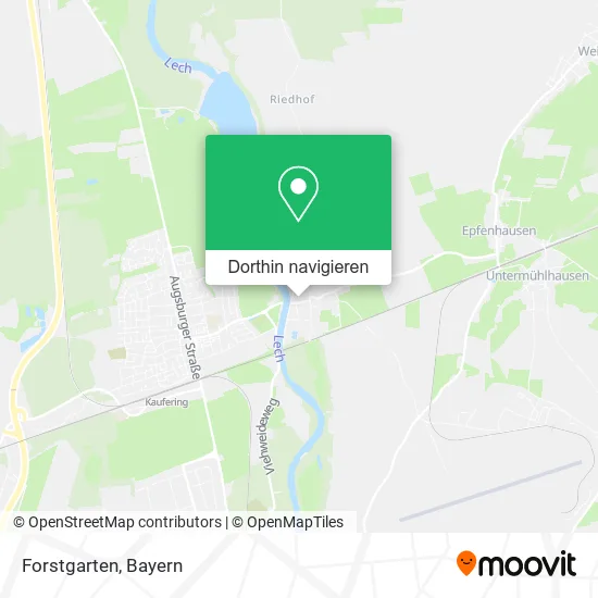 Forstgarten Karte