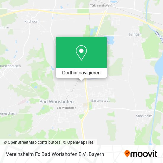 Vereinsheim Fc Bad Wörishofen E.V. Karte