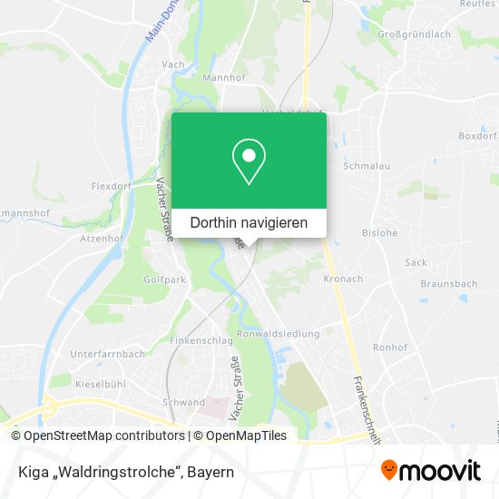 Kiga „Waldringstrolche“ Karte