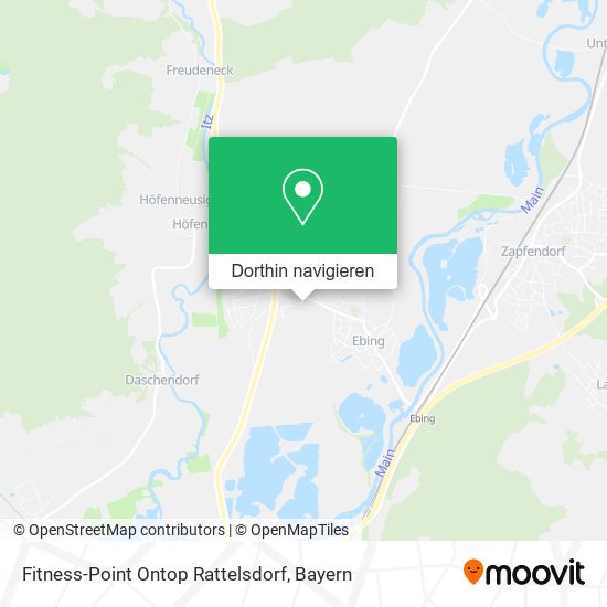 Fitness-Point Ontop Rattelsdorf Karte