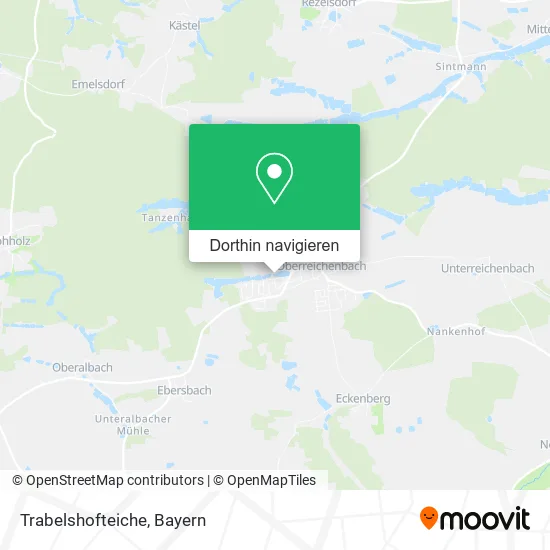 Trabelshofteiche Karte