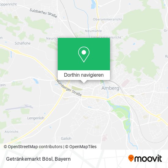 Getränkemarkt Bösl Karte