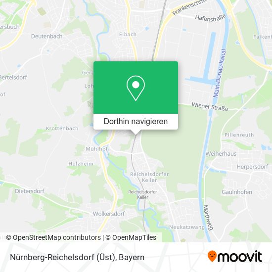 Nürnberg-Reichelsdorf (Üst) Karte