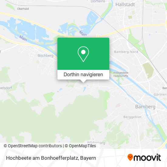Hochbeete am Bonhoefferplatz Karte
