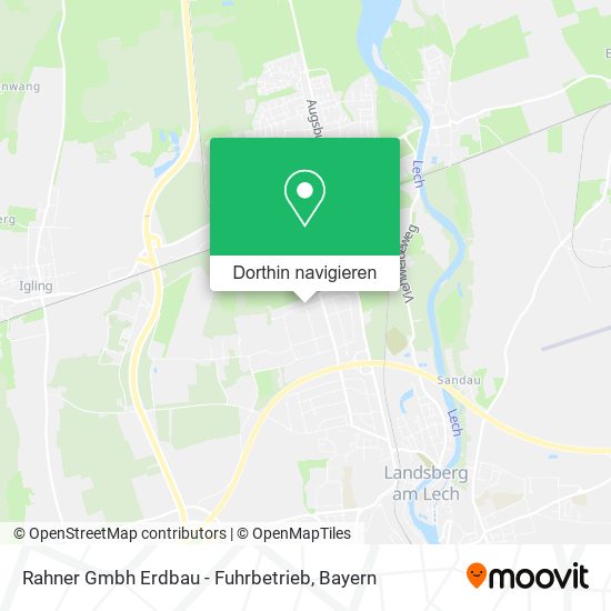 Rahner Gmbh Erdbau - Fuhrbetrieb Karte