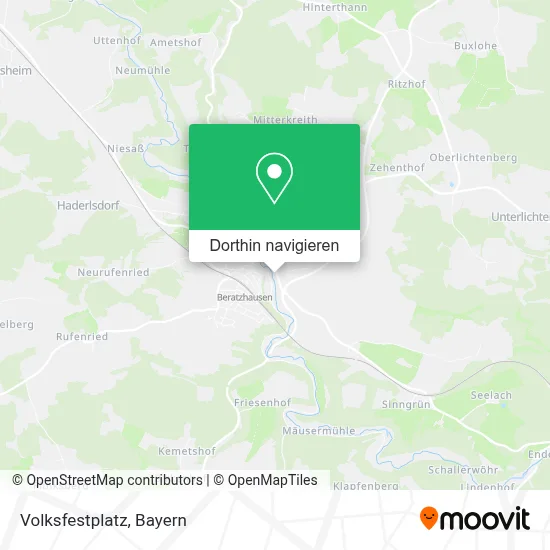 Volksfestplatz Karte