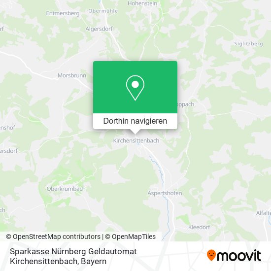 Sparkasse Nürnberg Geldautomat Kirchensittenbach Karte