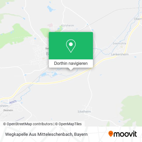 Wegkapelle Aus Mitteleschenbach Karte