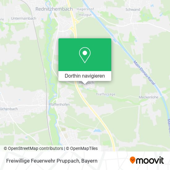 Freiwillige Feuerwehr Pruppach Karte