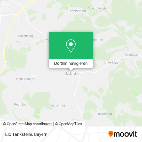 Elo Tankstelle Karte