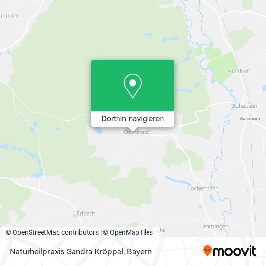 Naturheilpraxis Sandra Kröppel Karte