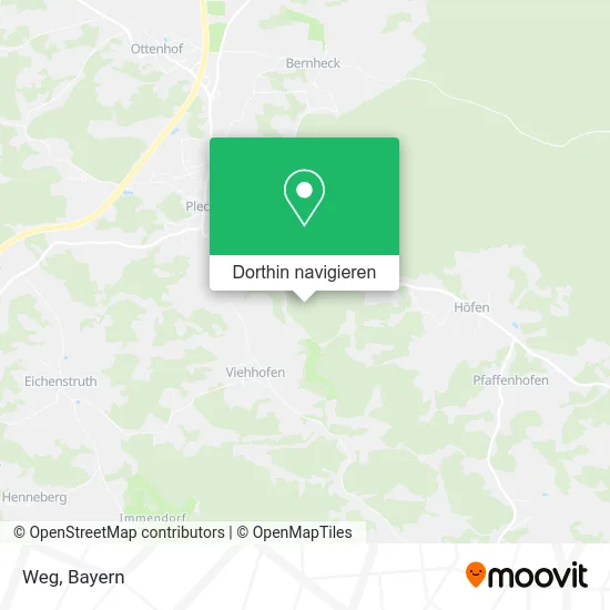 Weg Karte