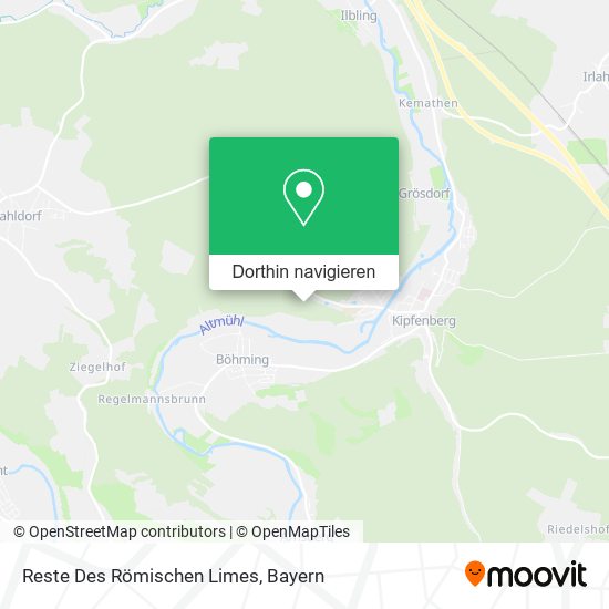 Reste Des Römischen Limes Karte