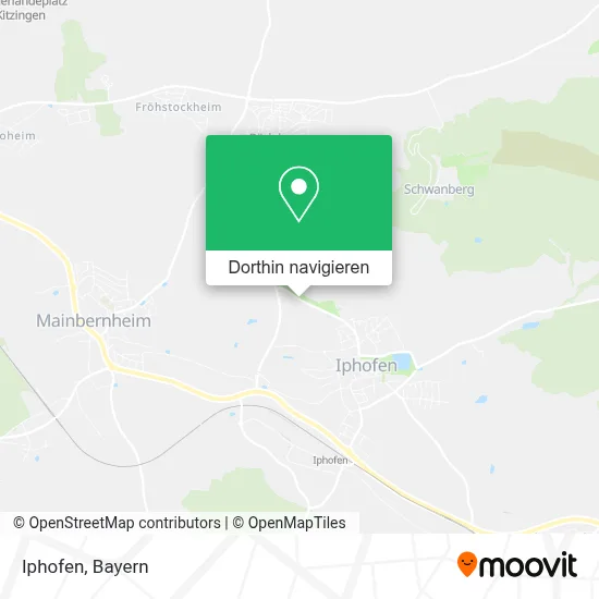 Iphofen Karte