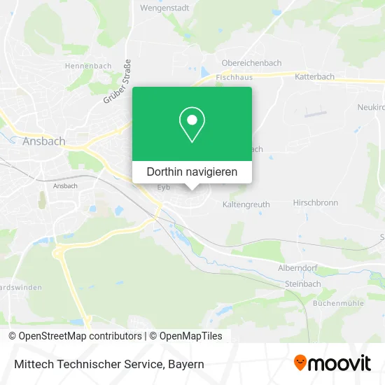 Mittech Technischer Service Karte