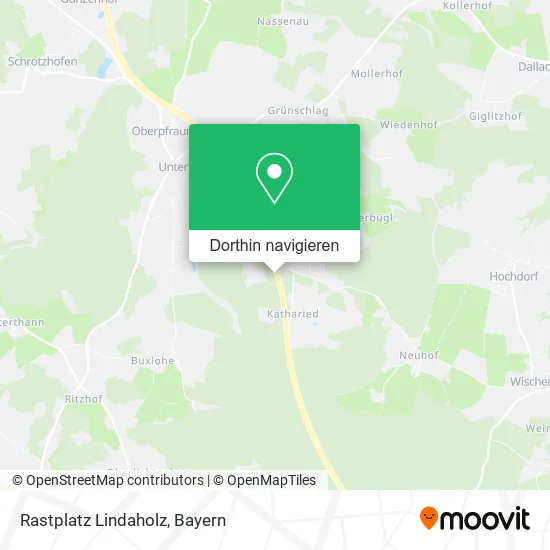 Rastplatz Lindaholz Karte