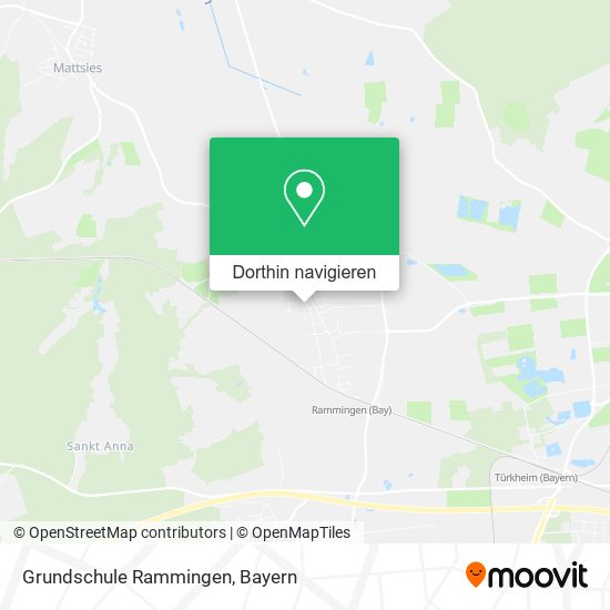 Grundschule Rammingen Karte