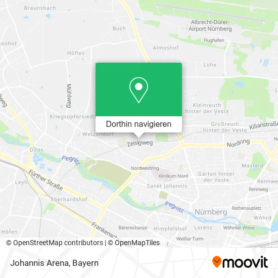 Johannis Arena Karte