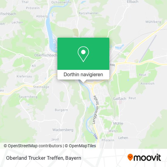 Oberland Trucker Treffen Karte